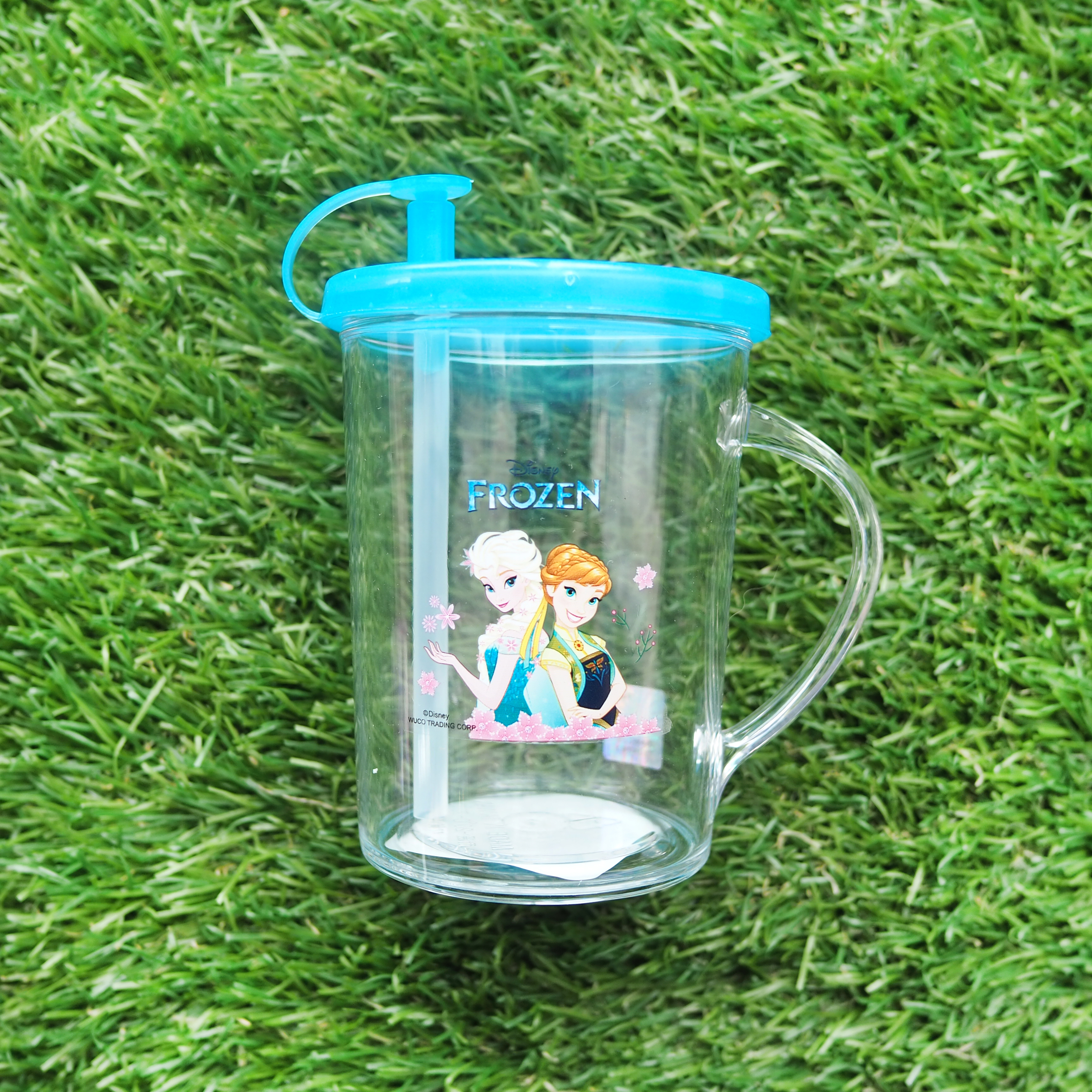 Frozen冰雪奇緣 單耳吸管杯250ml-53513
