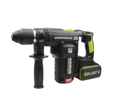 WORX WU399 26mm鋰電無碳兩用電錘