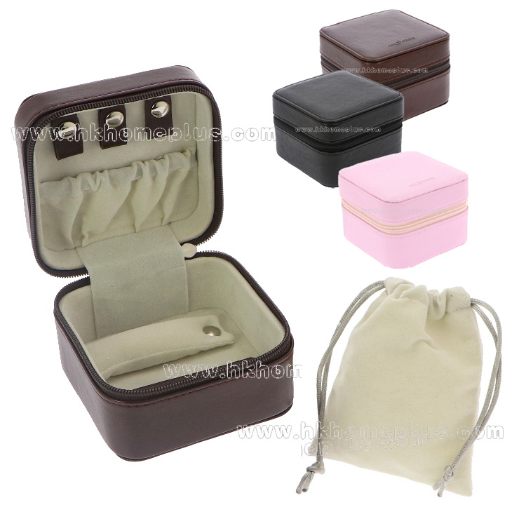 仿皮珠寶首飾收納盒