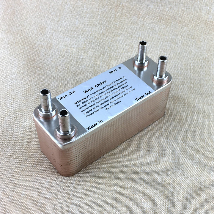 homebrew beer 30 Plates Wort Chiller