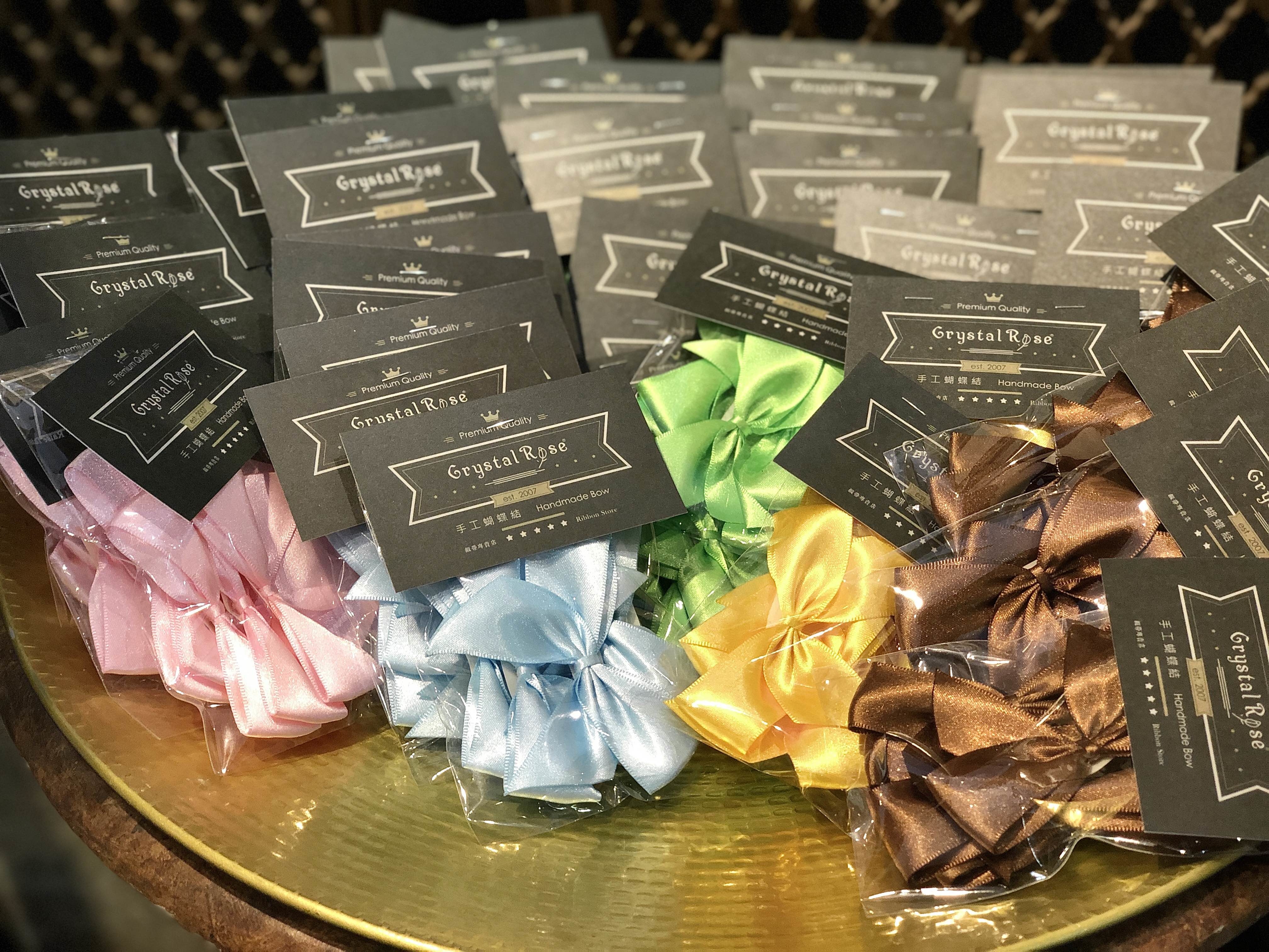 手工斜角蝴蝶結/背膠25mm_限量每包5個