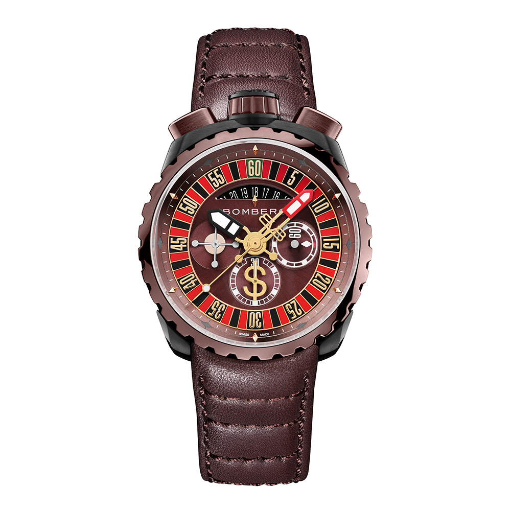 BOLT-68 系列 賭神輪盤計時碼錶-特別版