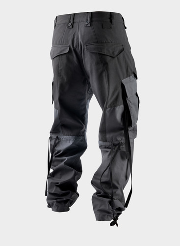 black long cargo pants