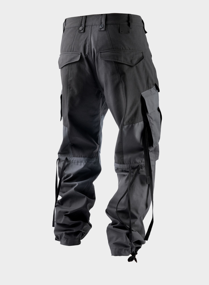 black long cargo pants