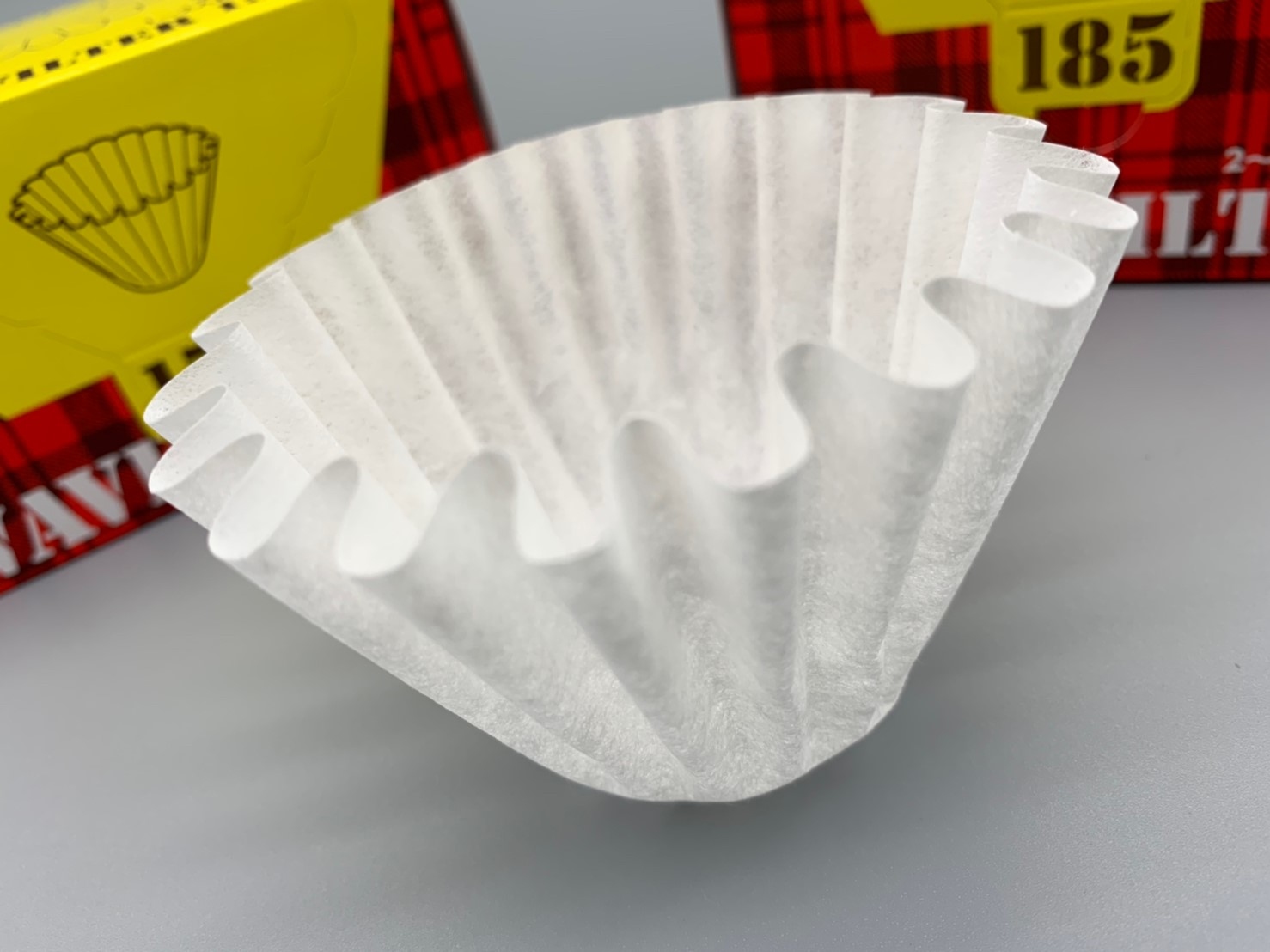 Kalita 蛋糕型波紋濾紙 #155 #185 50入