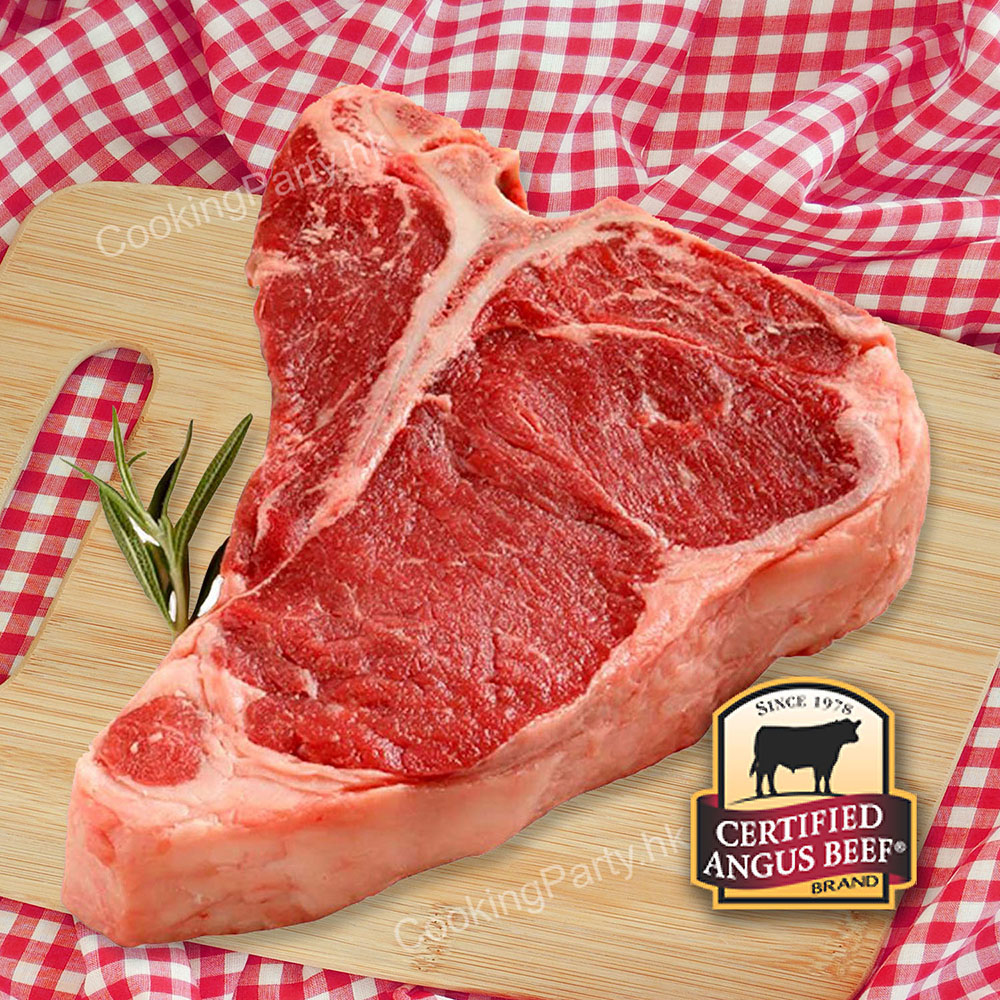 安格斯T骨牛扒(CAB)1吋厚切[2621]