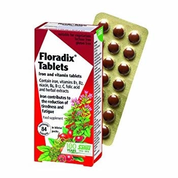 Salus Floradix 德國 鐵元 補鐵補血抗疲勞 84片