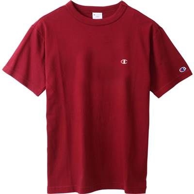 [現貨] CHAMPION C3-P300 SMALL LOGO TEE MAROON(JAPAN VER.)