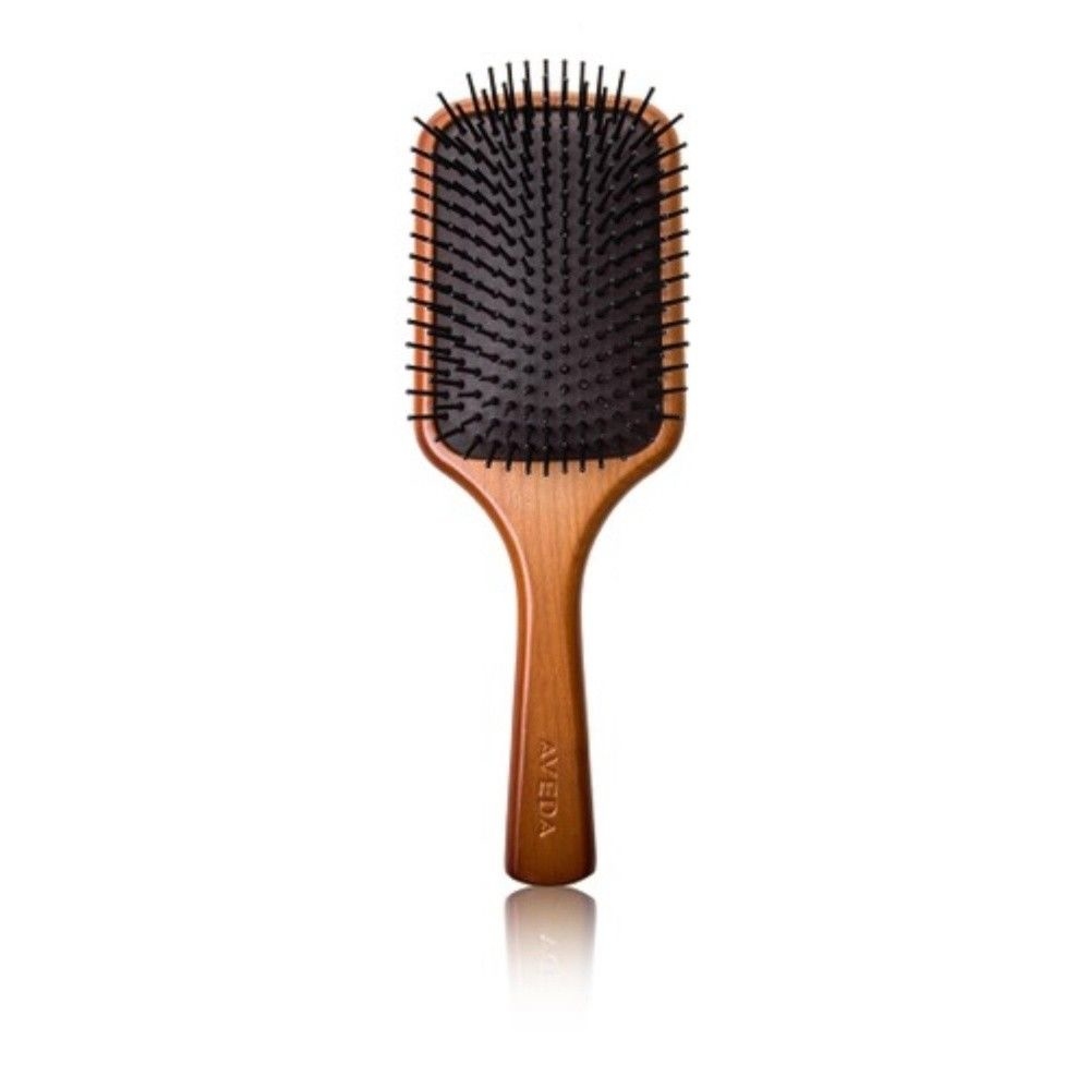 AVEDA Paddle Brush 木質氣墊梳  *中間一個孔沒有梳齒是產品設計用來讓空氣流動的, 並不是壞了, 請放心使用(位置請參考產品圖片)