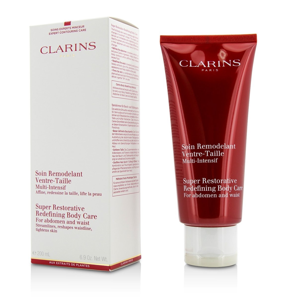 Clarins 極緻 身體修形護理 200ml(腹部及腰部適用) -[平行進口]