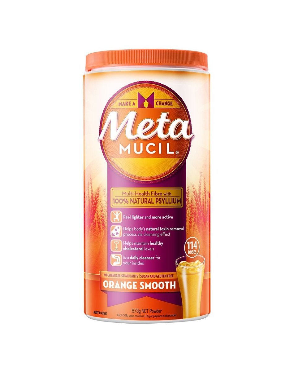 Metamucil 天然橙味膳食纖維粉 637g