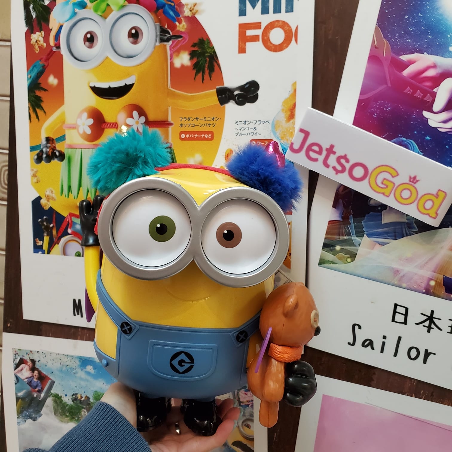 大阪環球影城Halloween限定  BOB零食筒