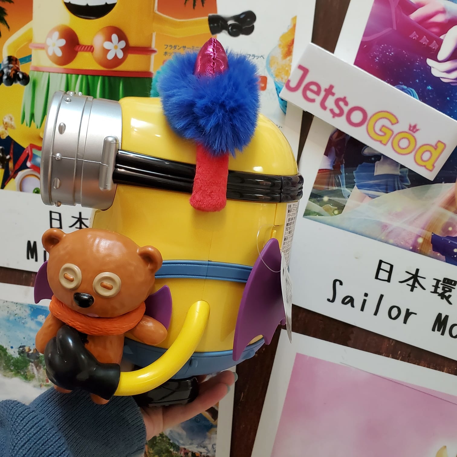 大阪環球影城Halloween限定  BOB零食筒