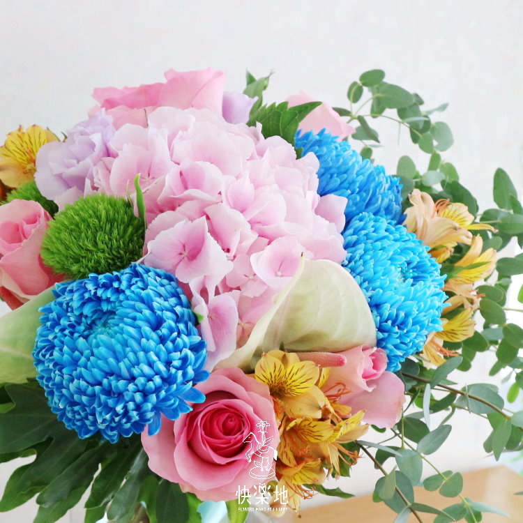 花飛蝶舞 I 瓶花  AF190300