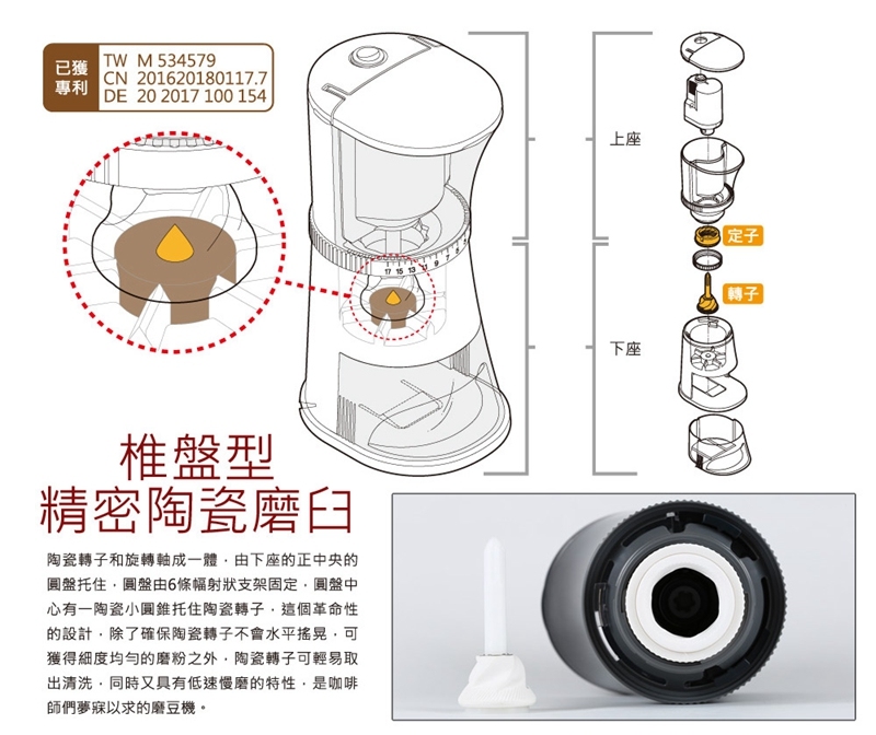 【Purefresh】醇鮮咖啡慢磨機
