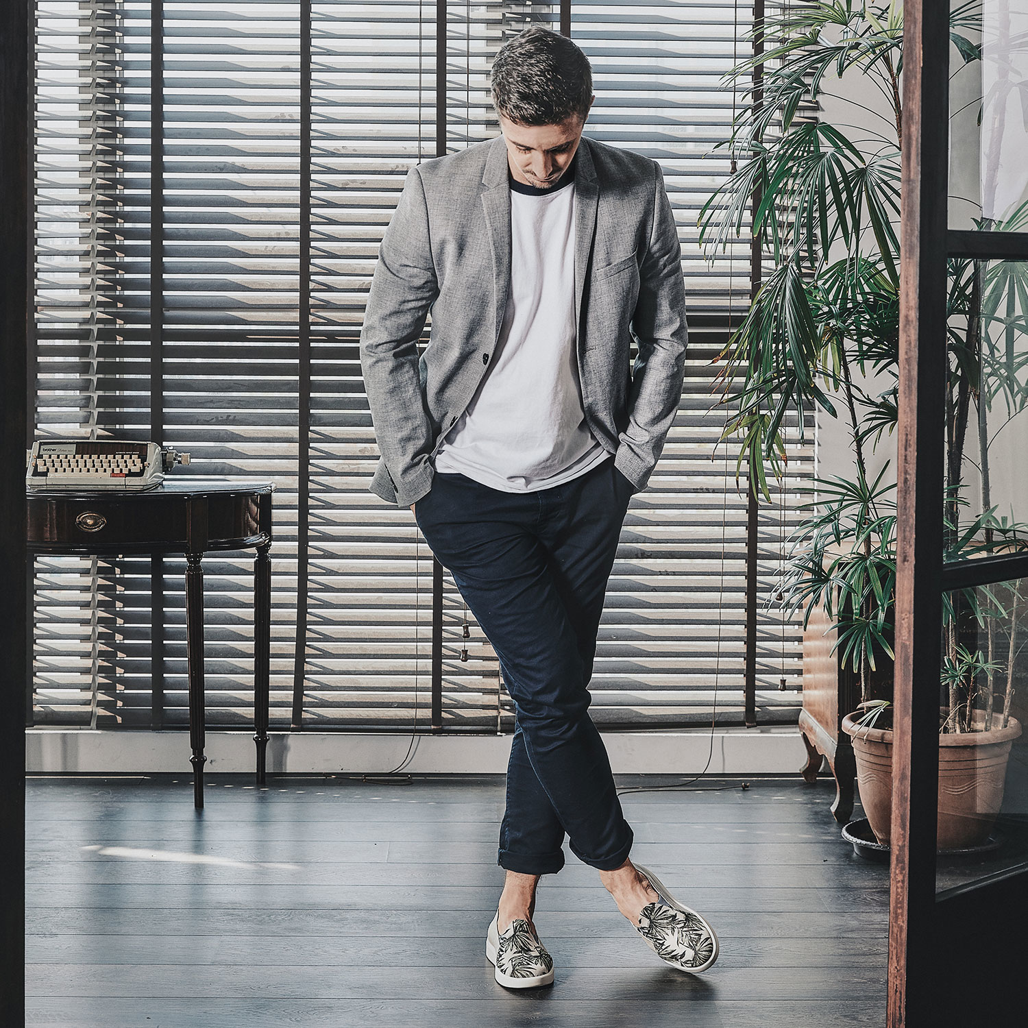 探險家便鞋/森林綠