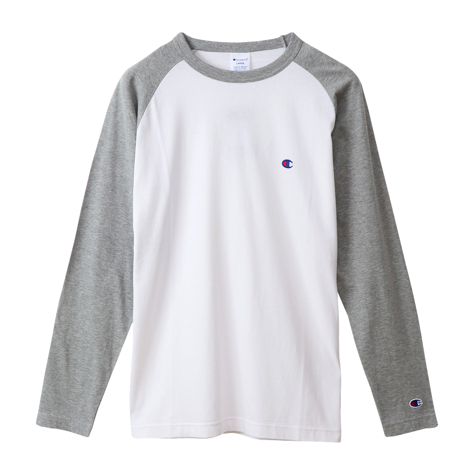 [現貨] CHAMPION C3-P402 LONG TEE GREY(JAPAN VER.)