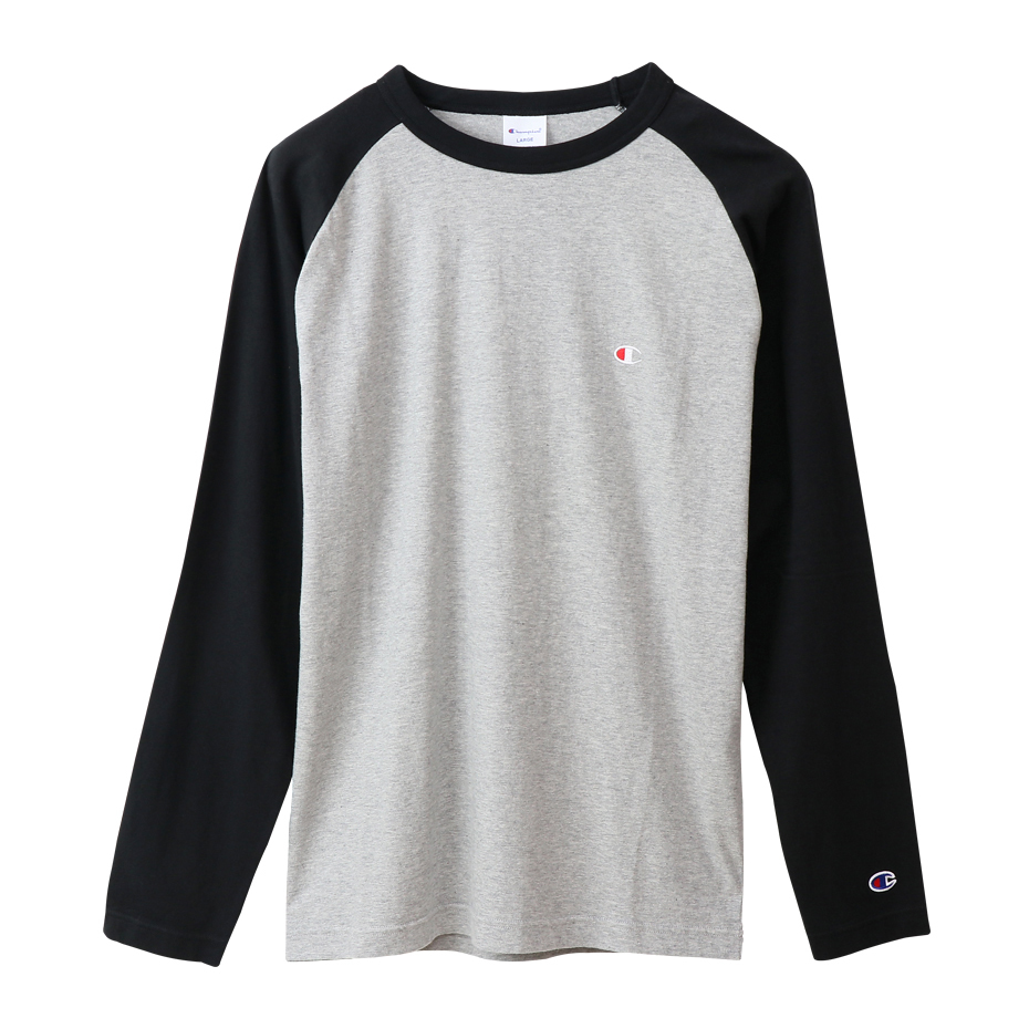 [現貨] CHAMPION C3-P402 LONG TEE BLACK(JAPAN VER.)