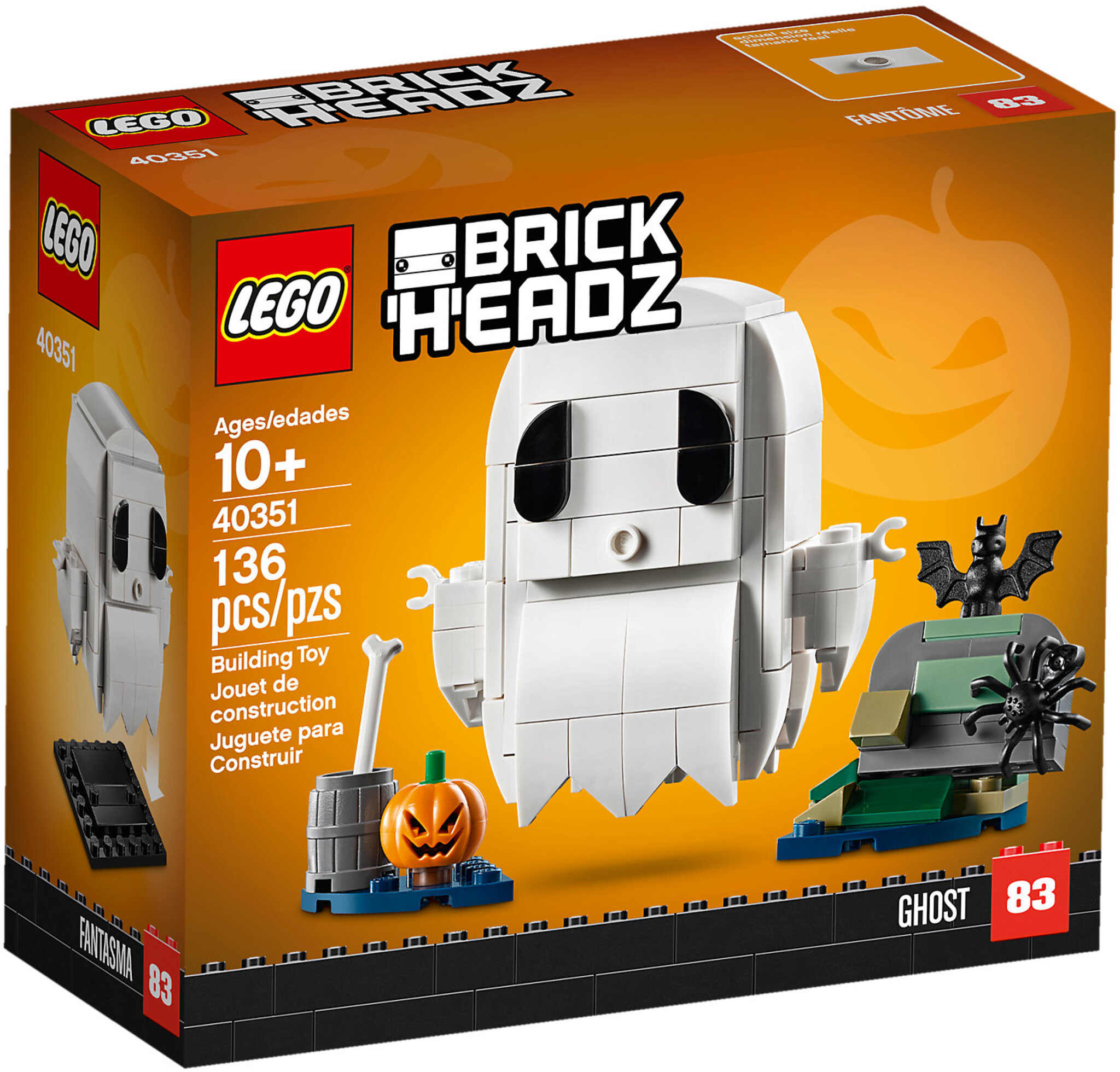 LEGO 40351 Brickheadz  - Halloween Ghost
