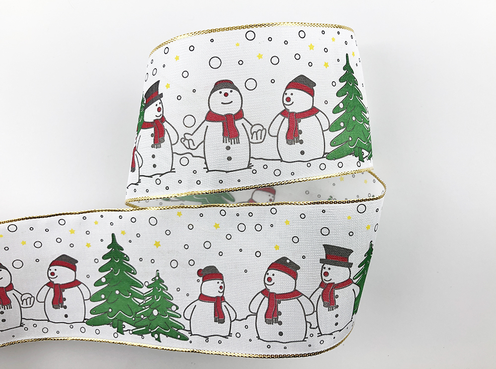 雪人玩雪/鐵絲/特寬62mm