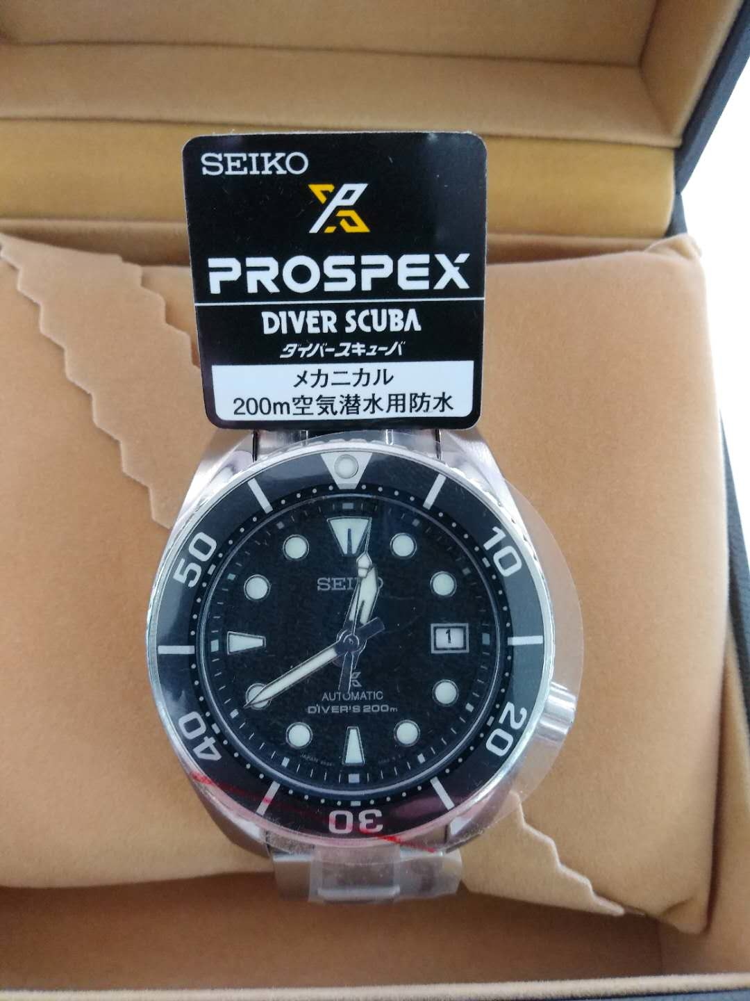 SEIKO PROSPEX系列 自動機械手錶 SBDC083 ( SPB101J1 )PROSPEX系列 Prospex Automatic Black Dial Stainless Steel Men's Watch SBDC083 ( SPB101J1 )PROSPEX系列 自動機械手錶
