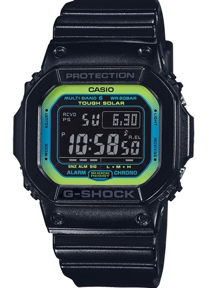 萬年鐘錶 - G-SHOCK  太陽能電波    電子錶  GW-M5610LY-1   錶徑 : 48.9 mm