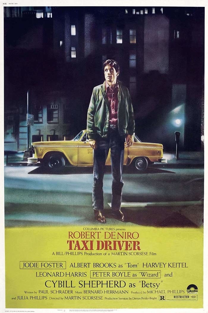 計程車司機 Taxi Driver (1976) 多款美國進口捲筒海報 Poster 60 x 92cm