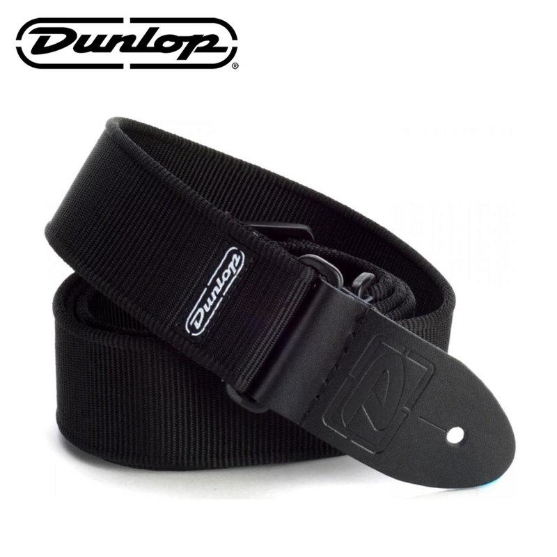 美國Dunlop 吉他背帶 Solid 黑色 D38-09BK 肩帶