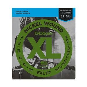 電吉他弦 美國D'addario EXL117 (11-56)