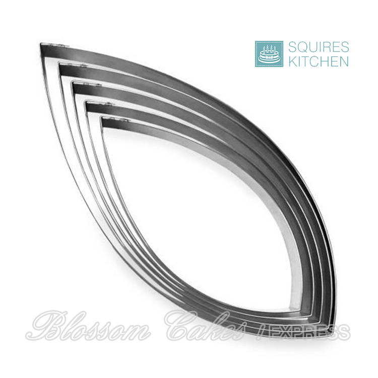 SK Multi Flower Cutter Set 3B (Almond 6-10) by Naomi Yamamoto, Set of 5