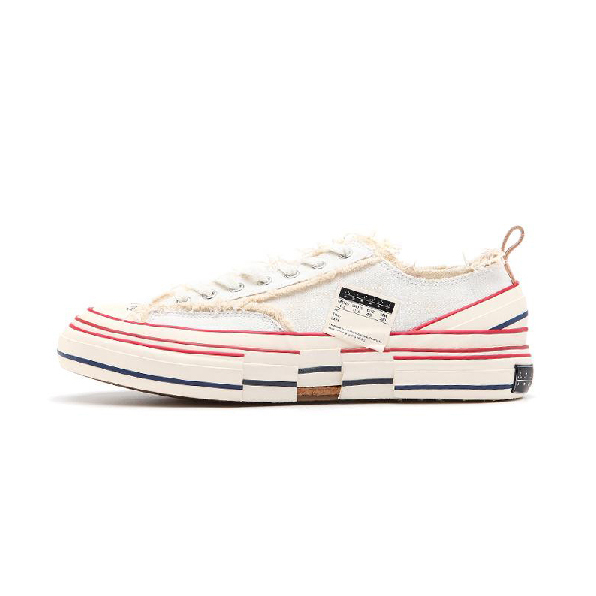 iSNEAKERS｜xVESSEL Vanness Wu G.O.P "White" 吳建豪 硫化鞋 解構鞋 帆布鞋  白 S19X001W