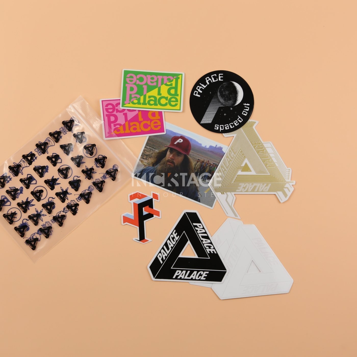 PALACE STICKER PACK 阿甘 經典 三角 LOGO 一包9張 防水貼紙【P2018ST】