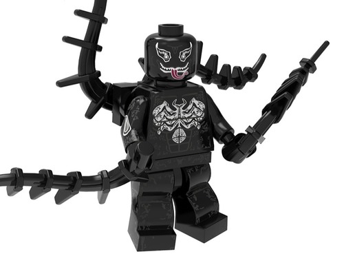 Venom Custom Minifigures Minifigs Fit Lego
