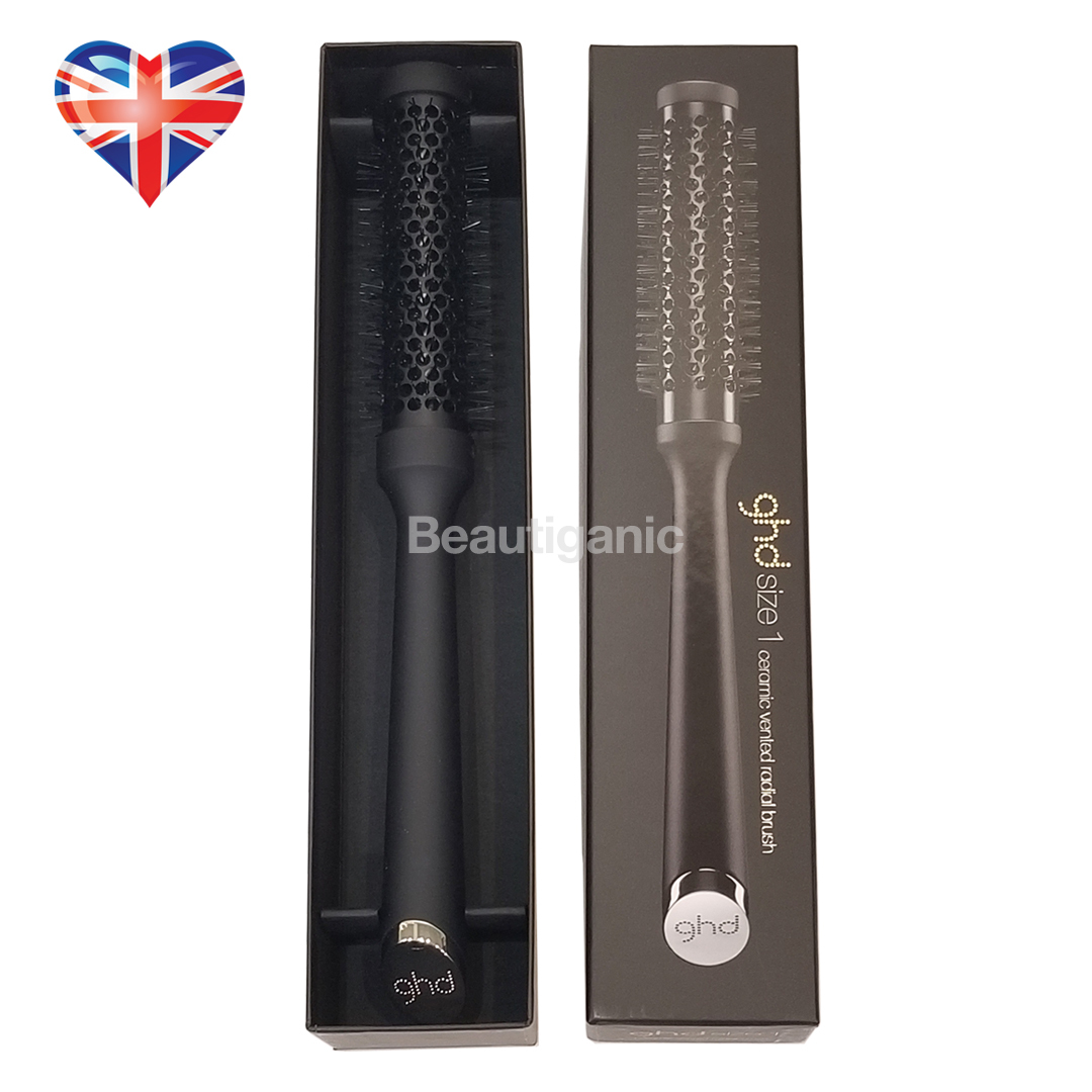 ghd 陶瓷通風圓筒髮刷 25MM（規格：1號) 