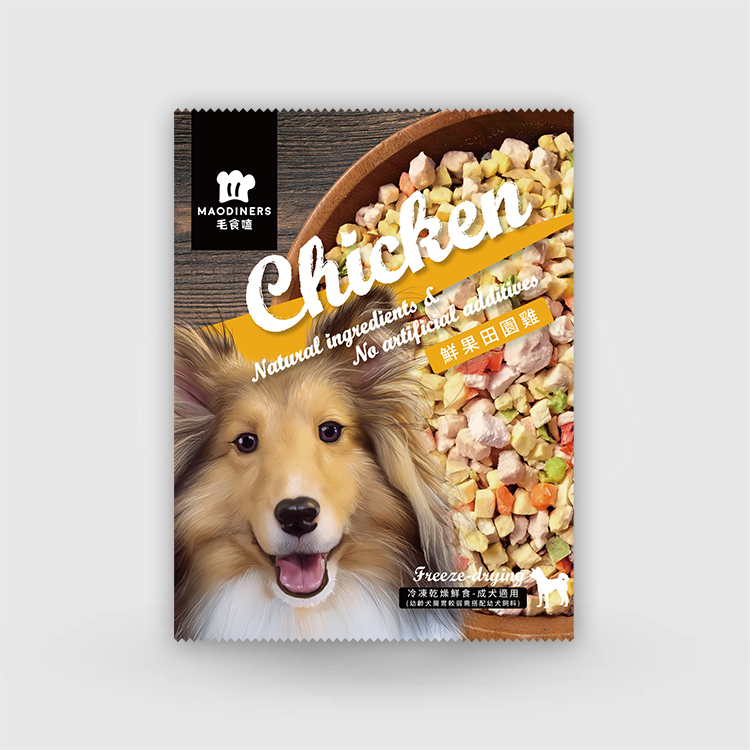 鮮果雞｜旅行包20g｜狗狗凍乾熟食主食