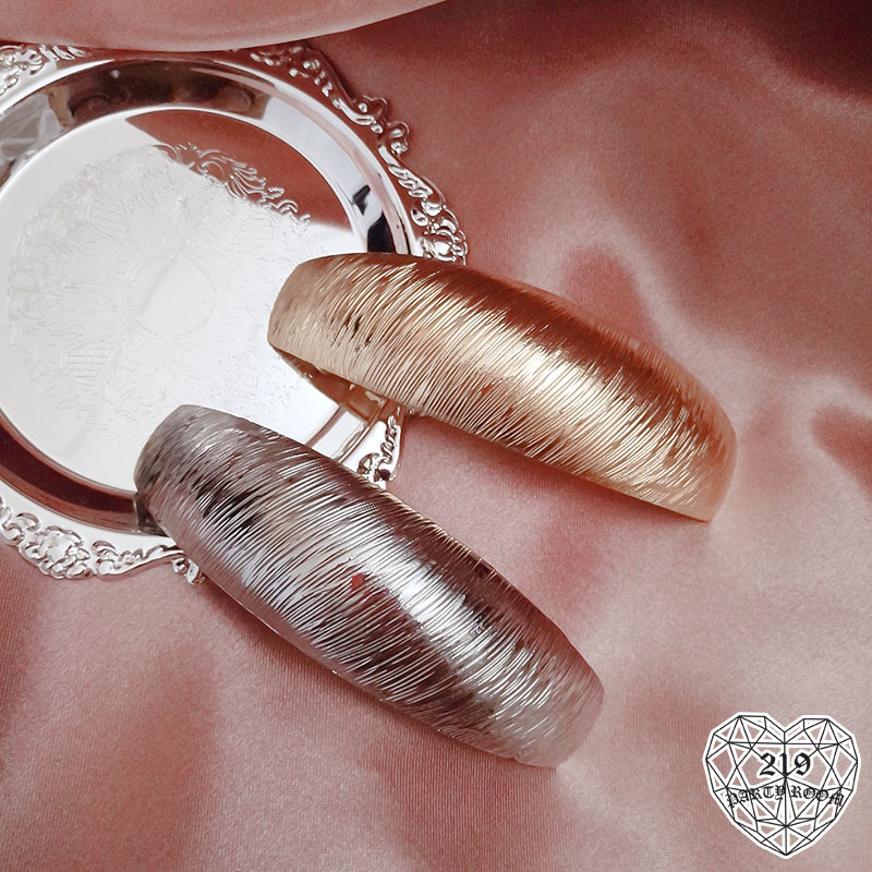 拉絲金屬彈簧髮夾