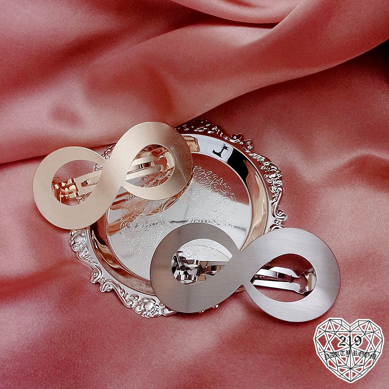 無限金屬彈簧髮夾