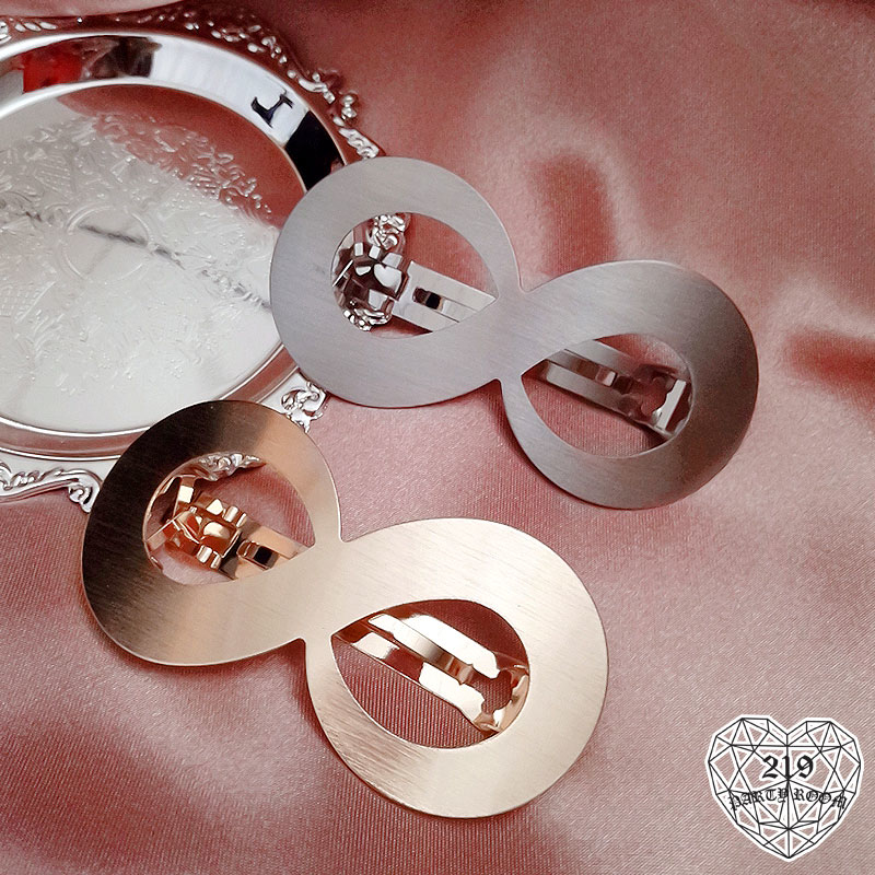 無限金屬彈簧髮夾