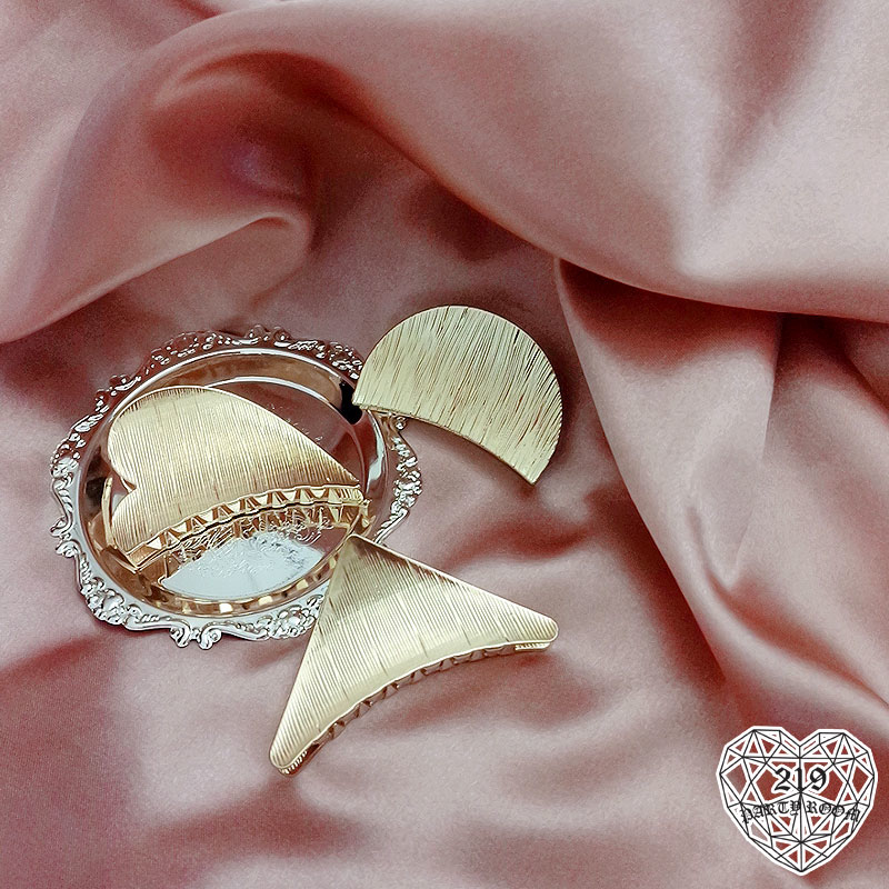 拉絲金屬鯊魚夾