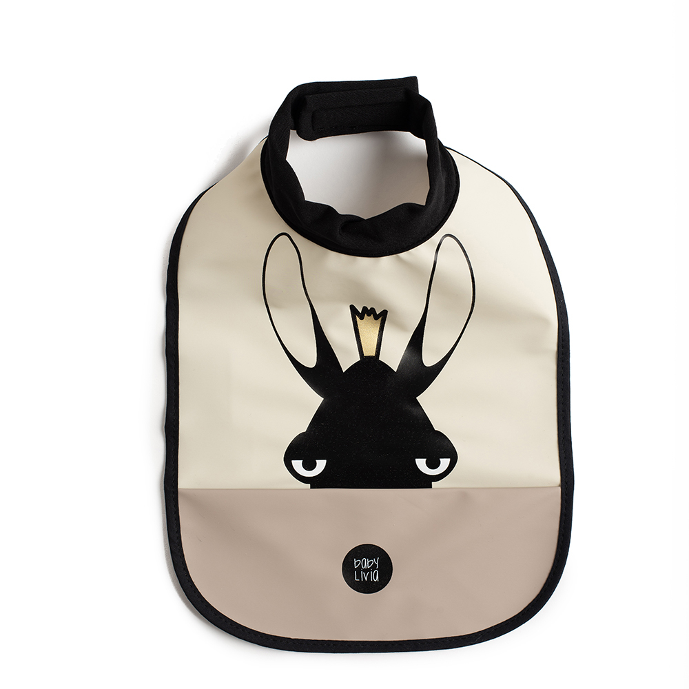 挪威Babylivia 防水口袋圍兜-麋鹿(5色可選)