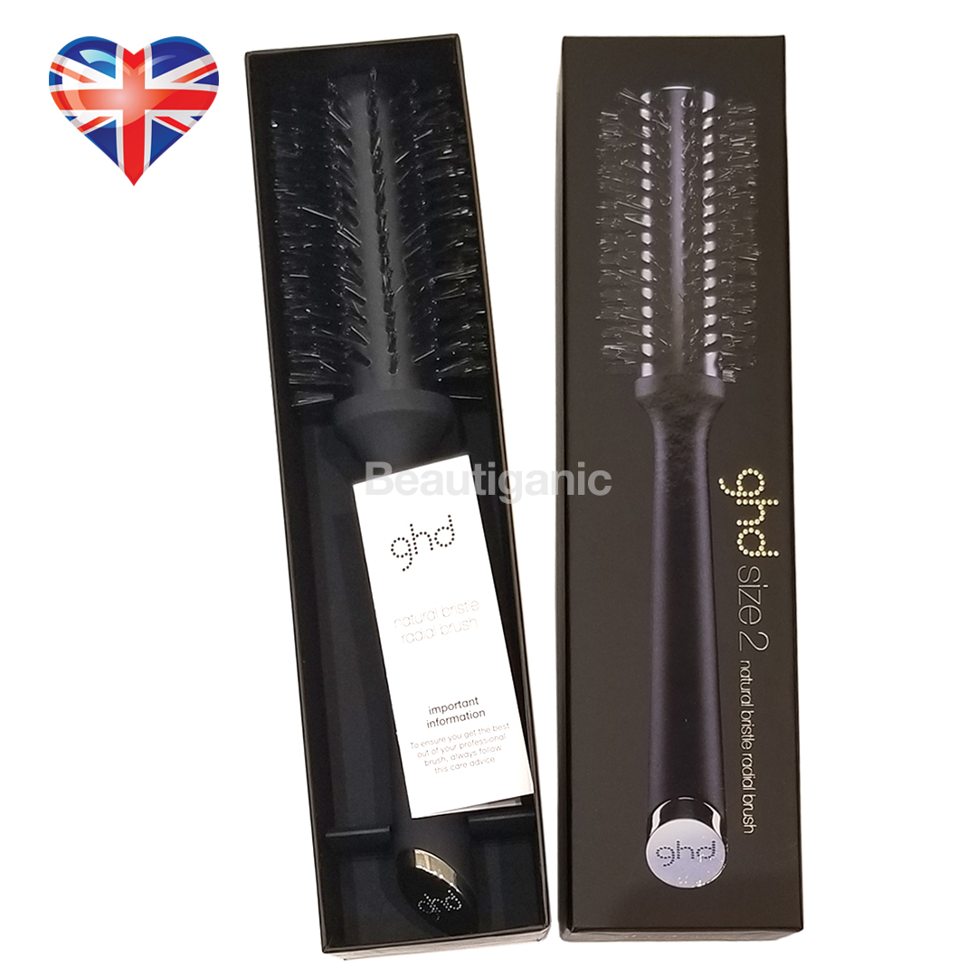 ghd 天然鬃毛圓梳 (Size 2)
