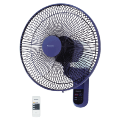 樂聲 Panasonic F-409MH 16 掛牆風扇 附遙控 藍色 香港行貨
