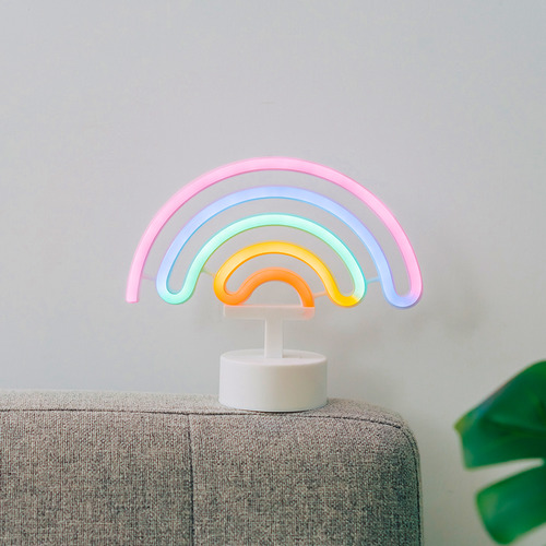 Rainbow Neon Table Light | Life WareHouse