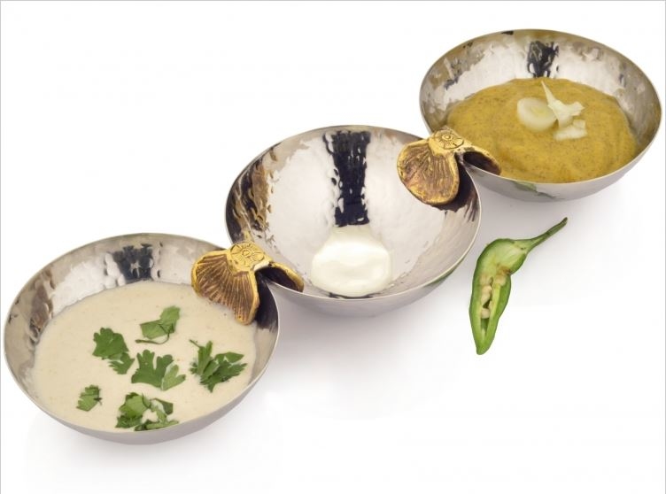 【EDGE Company】Triple Dip Bowl 造型醬料碟