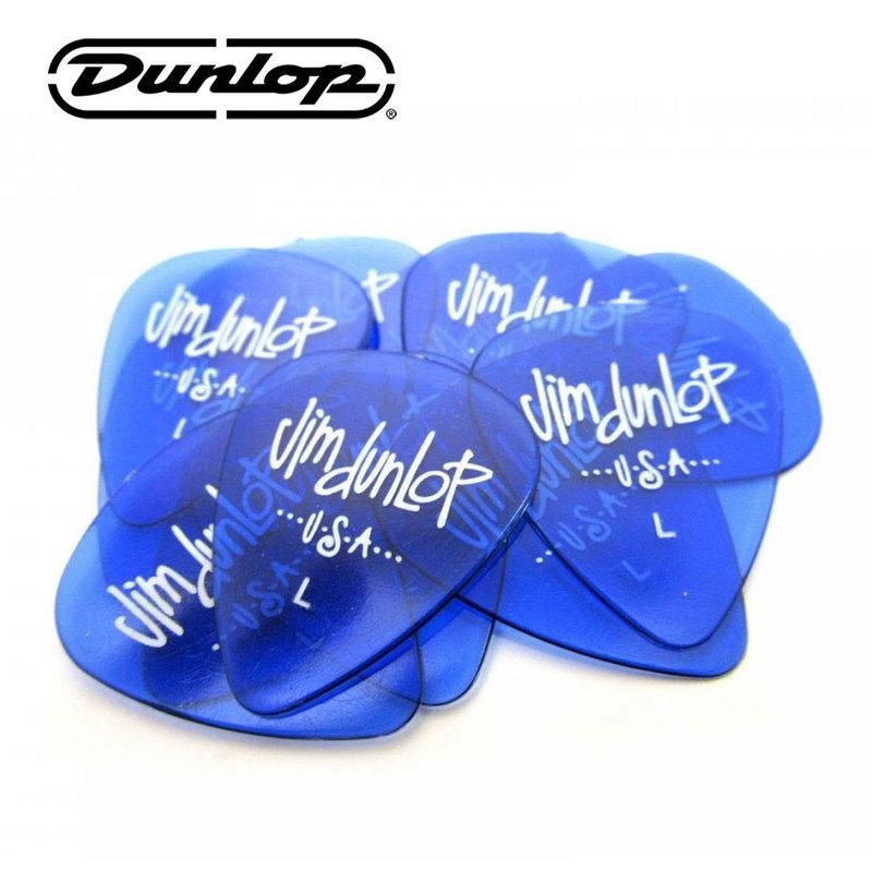 PICK 彈片 美國Dunlop 486RLT 藍色 透明 Gels