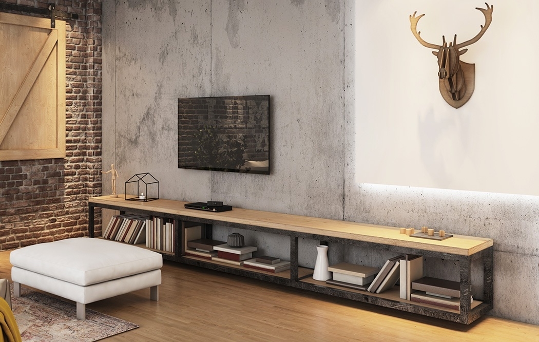 原木電視櫃 實木電視櫃 木頭電視櫃