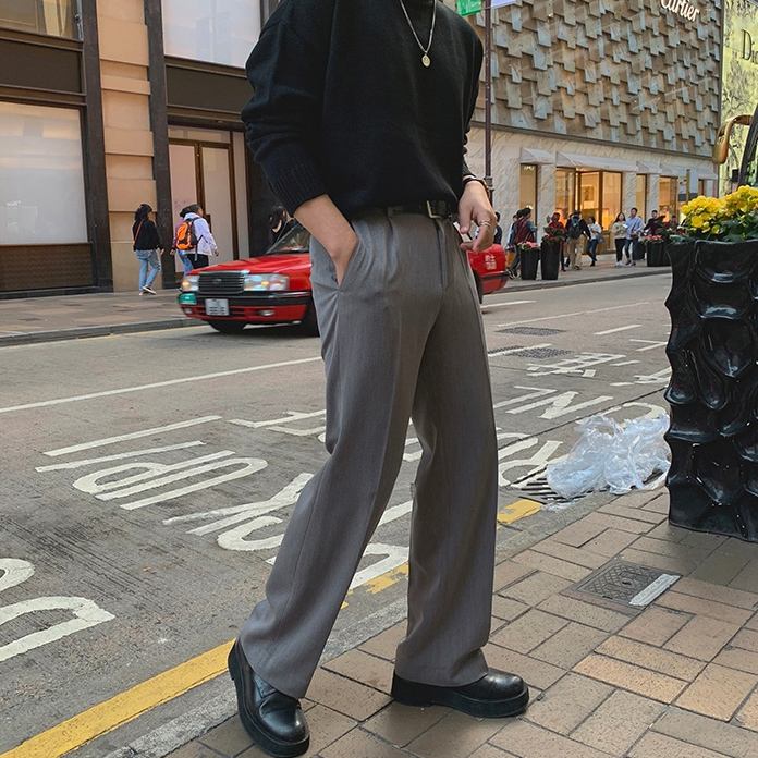 STYLEUP 寬鬆休閒褲 / 灰S / 不提供退換貨