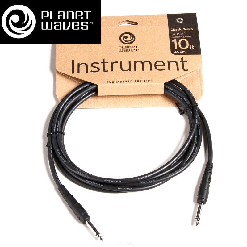 D'Addario 導線 Classic 10呎 Planet Waves PW-CGT-10