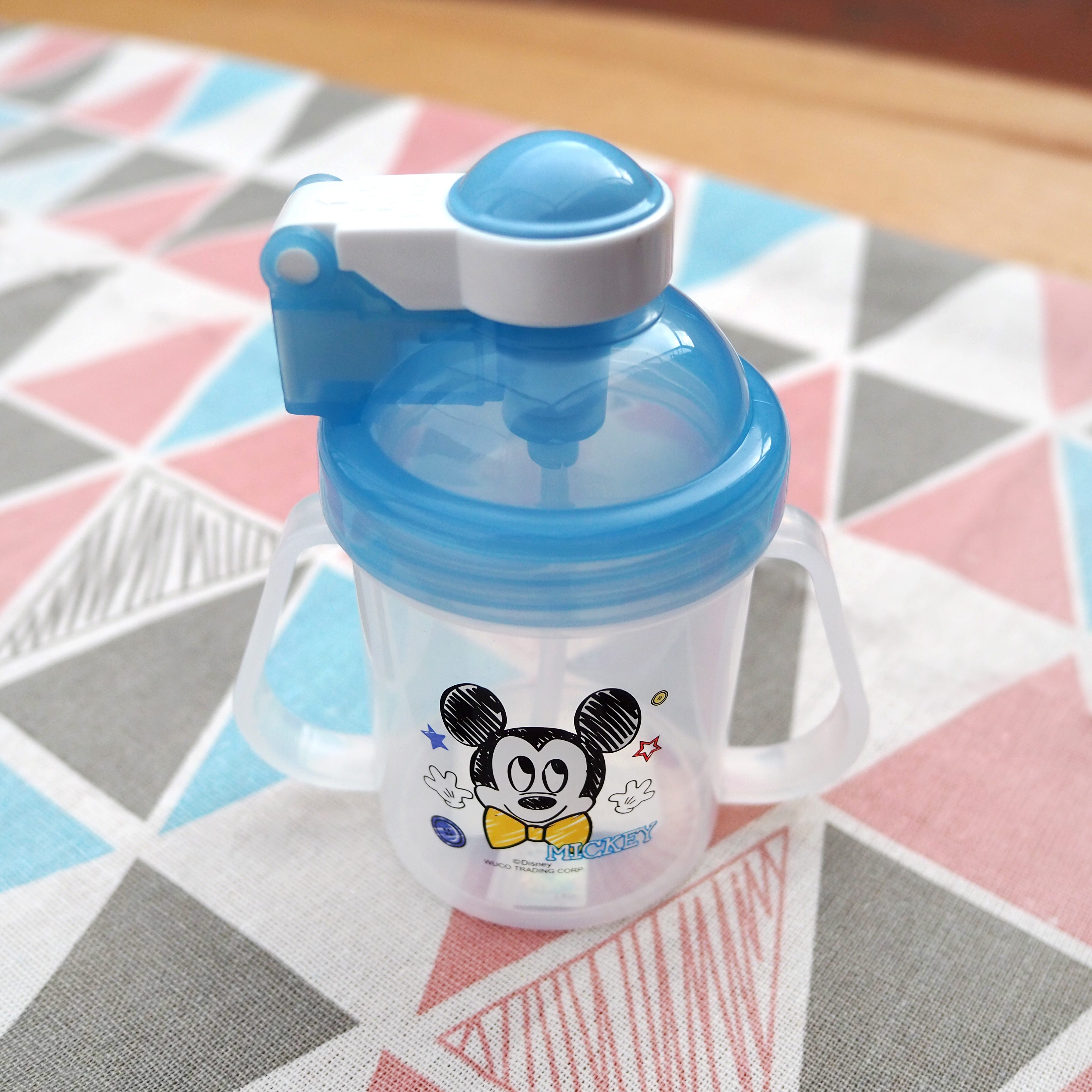 Mickey&Minnie 米奇米妮 吸管學習杯240ml-35606