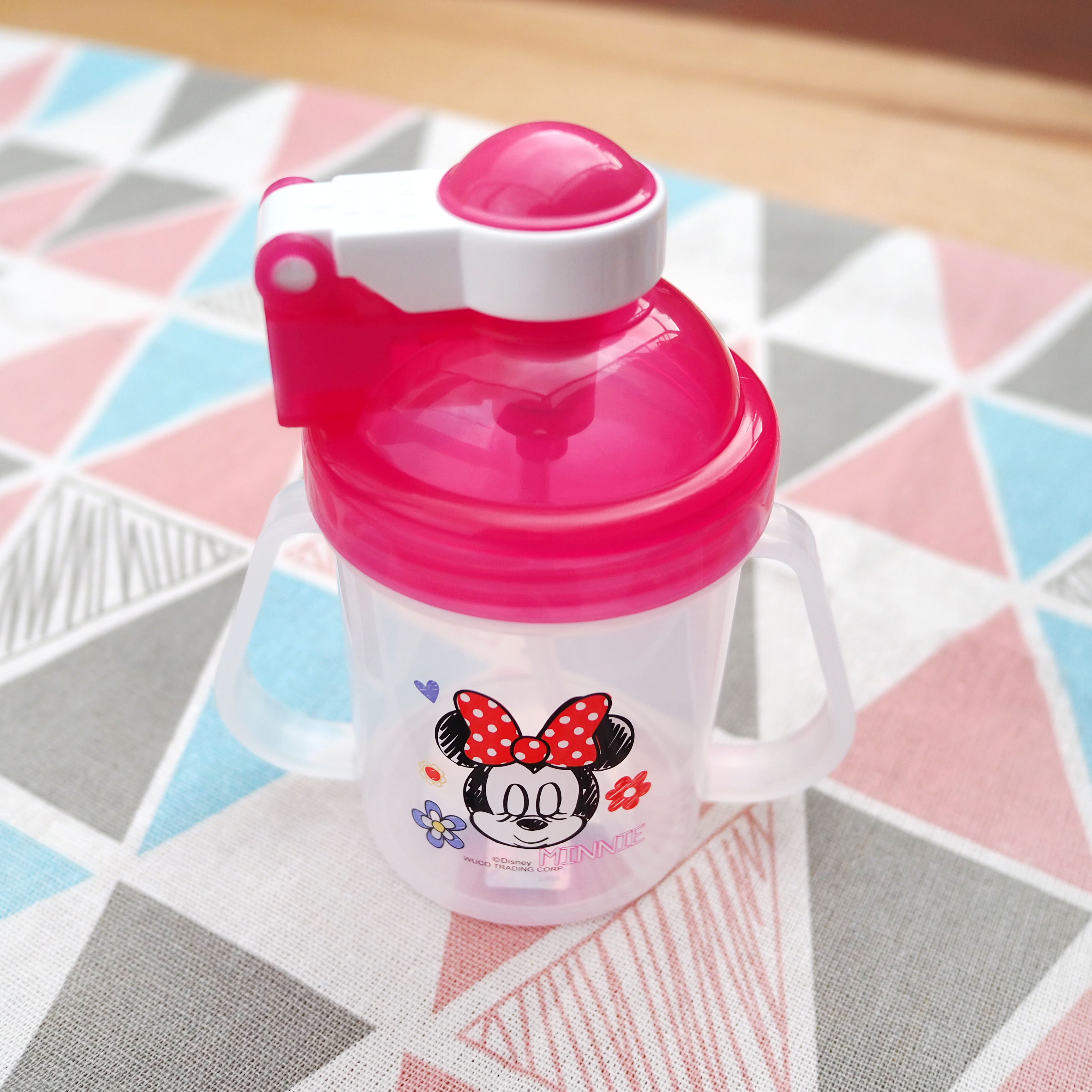 Mickey&Minnie 米奇米妮 吸管學習杯240ml-35606